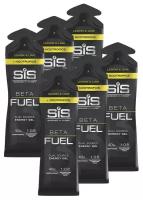 SiS, Beta Fuel + Nootropics Gel, 6х60мл (Лимон-лайм)