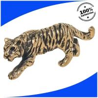 Подарок ( статуэтка ) Тигр 7 см, бронза, 4415107
