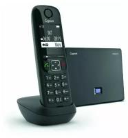 IP/Dect телефон Gigaset AS690 IP RUS BLACK