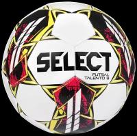 Футзальный мяч Select Futsal Talento 9 v22, 49,5-51,5 см, бело-желтый 49,5-51,5 см