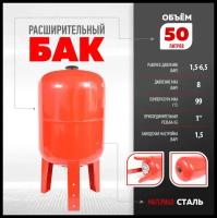 Расширительный бак для систем отопления Thermofix (50 литров)/ Расширительный бак для систем горячего водоснабжения и отопления