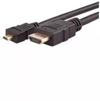 Кабель VCOM HDMI-19M --- MicroHDMI-19M ver 2.0+3D/Ethernet,2m Telecom