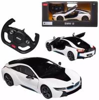 Машина Rastar РУ 1:14 BMW i8 USB Белая 71070