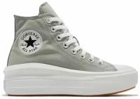 Кеды Converse Chuck Taylor All Star Move A00562 текстильные высокие серые