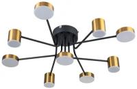 Потолочный светильник Escada 10235/9 LED*110W Black/Brass