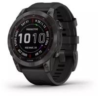 Умные часы Garmin Fenix 7 Sapphire Solar, черный (010-02540-34)