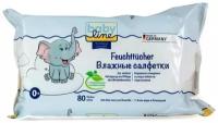 Baby line Влажные салфетки, липучка, 80 шт., 1 уп