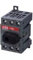 ABB OT40F3 Выключатель-разъединитель 3Р 40А с ручкой управления 1SCA104902R1001