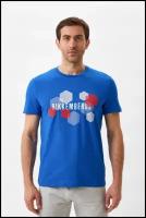 футболка для мужчин, BIKKEMBERGS, модель: C41011ME2359A00, цвет: белый, размер: M