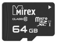 Карта памяти microSDХC MIREX 64GB (UHS-I, U1, class 10)