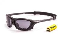 Солнцезащитные очки OCEAN OCEAN Lake Garda Matt Black / Grey Polarized lenses, черный