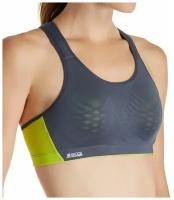 Спортивный бюстгальтер Ultimate Fly Bra 75A, красный с желтым