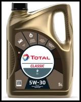 Cинтетическое моторное масло TOTAL Classic 9 C2 5W-30, 5 л