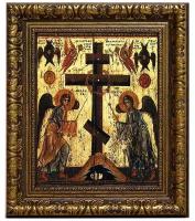 Поклонение Кресту ( Прославление Креста). Икона на холсте