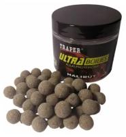 Бойлы карповые Traper Kulki proteinowe ultra Halibut 12 мм x 100 гр (Бойлы Палтус)