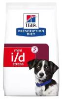 Сухой корм для собак мелких пород Hill's Prescription Diet i/d Stress Mini Digestive Care при расстройствах жкт вызванных стрессом, с курицей 1 кг