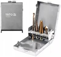 Сверла Yato, универсальные, по металлу, набор 4 штуки, HSS42-41, YT-44705