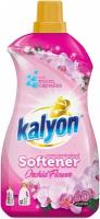 Концентрированный кондиционер ополаскиватель для белья KALYON EXTRA CONCENTRATED SOFTENER Цветок Орхидеи 1500 мл