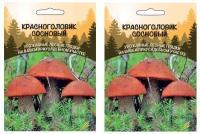 Мицелий Грибы Красноголовик Сосновый 15гр, 2 упаковки