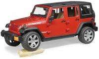 Внедорожник Bruder Jeep Wrangler Unlimited Rubicon (02-525) 1:16 31 см, красный