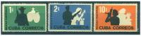 Почтовые марки Куба 1962г. 