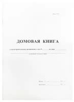 Домовая книга А4, 16л, на скрепке, блок офсетный (арт. 340559)