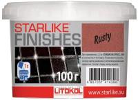 Декоративная добавка красно-оранжевого цвета LITOKOL STARLIKE FINISHES RUSTY, 100 г