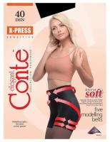 Колготки Conte Elegant Колготки женские с сильной коррекцией Conte Elegant X-Press Soft 40 den, 40 den, утягивающие