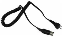 Кабель питания шнур провод для наконечника Strong толщина 9,0 мм длина 1,5м/ запчасти для маникюрного и педикюрного аппарата черный