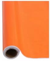 Пленка самоклеящаяся, ярко-оранжевая, 0.45 х 3 м, 8 мкр. В наборе 1шт