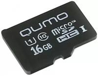 Карта памяти MicroSD 16GB Qumo Class 10 UHS-I без адаптера