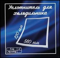 Уплотнитель холодильника Атлант 560х720мм / Уплотнительная резинка для двери на холодильник Atlant /