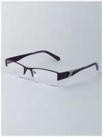 Готовые очки для чтения фиолетовые с диоптриями +2.50 футляр