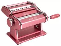 Ручная лапшерезка - тестораскатка Marcato Design Atlas 150 Color Rosa, розовая
