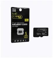 Карта памяти microSD MEMORY CARD 32ГБ / Class 10 / Черный