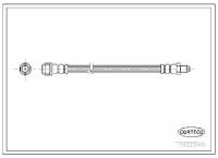 Шланг тормозной - CORTECO арт. 19025905