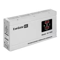 Exegate Ex291737rus Стабилизатор напряжения ExeGate Master AV-1000 (1000ва, 140-260В, цифр. индикаци