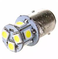 Автолампа Диод S25 (P21/5w) 24v 8 Smd Диодов Bay15d 2-Конт Белая Skyway Противотуманные, Стопы, Задний Ход, Повороты Skyway арт. S08202011