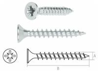 Шуруп универсальный 6.0х100 мм белый цинк STARFIX 10 штук (SMZ2-77680-10)