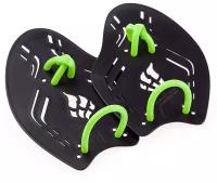 Лопатки Mad Wave Trainer Paddles Extreme - Черный, S