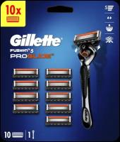 Gillette Fusion5 ProGlide Мужская Бритва, с 5 лезвиями, с уменьшающими трение лезвиями, с технологией FlexBall, с триммером