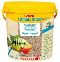 Корм для цихлид в палочках Sera CICHLIDs Sticks 10 л 2 кг (ведро) (S0220)