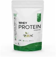 Протеин Biotechnology. US Whey Protein Standard 0.9кг (ваниль)