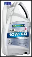 Полусинтетическое моторное масло Ravenol DLO SAE 10W-40, 4 л