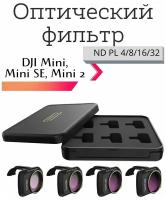 Фильтры ND PL для дрона DJI Mavic Mini / Mini 2 / SE, оптические фильтры для квадрокоптера