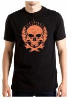 Футболка Skull Bronze Gear Live Fast Ride Free