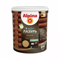 Alpina антисептик Аква лазурь для дерева, 2.5 л, орех