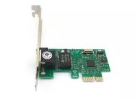 Сетевая карта KS-724 PCI-Express 1x, 10/100/1000 Мбит/с, 2 порта Ethernet RJ-45, гарантия 1 год