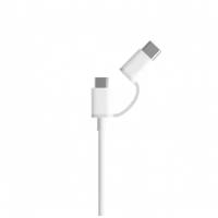 Кабель Xiaomi micro Usb и Type-C cable 100 см White (AL501)