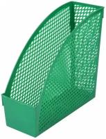 Лоток вертикальный для бумаг STAFF Profit, 270x100x250 мм, сетчатый, полипропилен, зеленый, 237254 3 шт